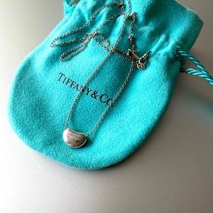 Tiffany & Co Bean Pendant Necklace